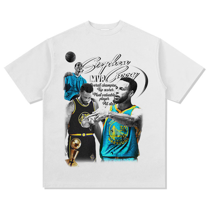 STEPHEN CURRY VINTAGE TEE · BANK SHOT