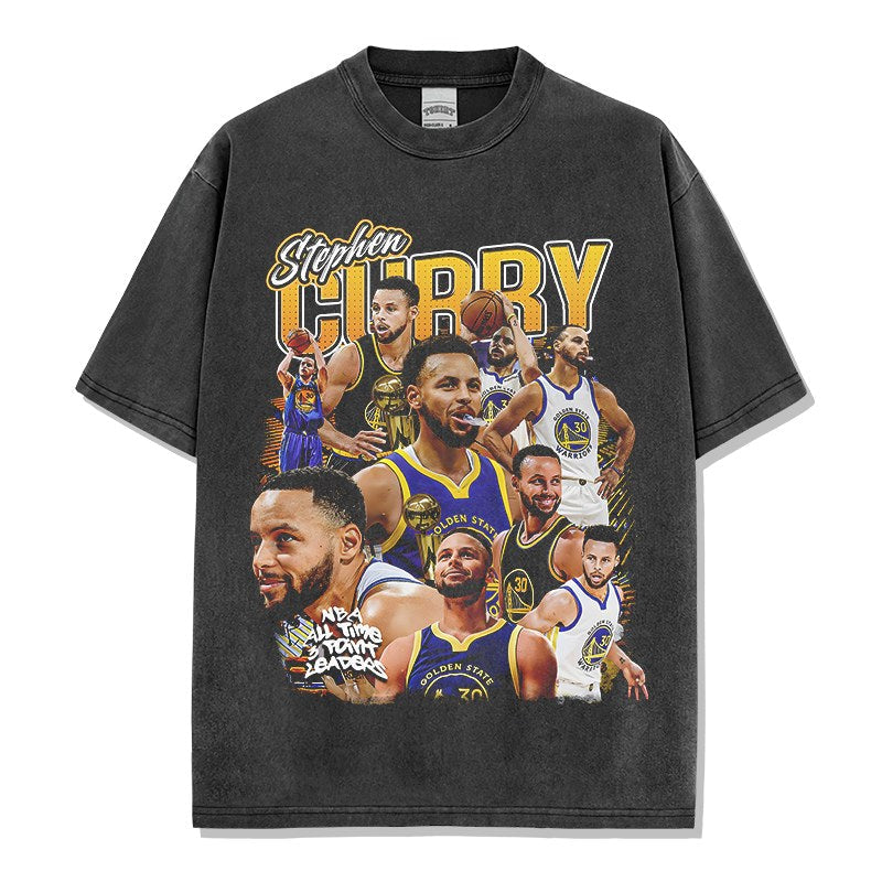 STEPHEN CURRY VINTAGE TEE · HARDWOOD