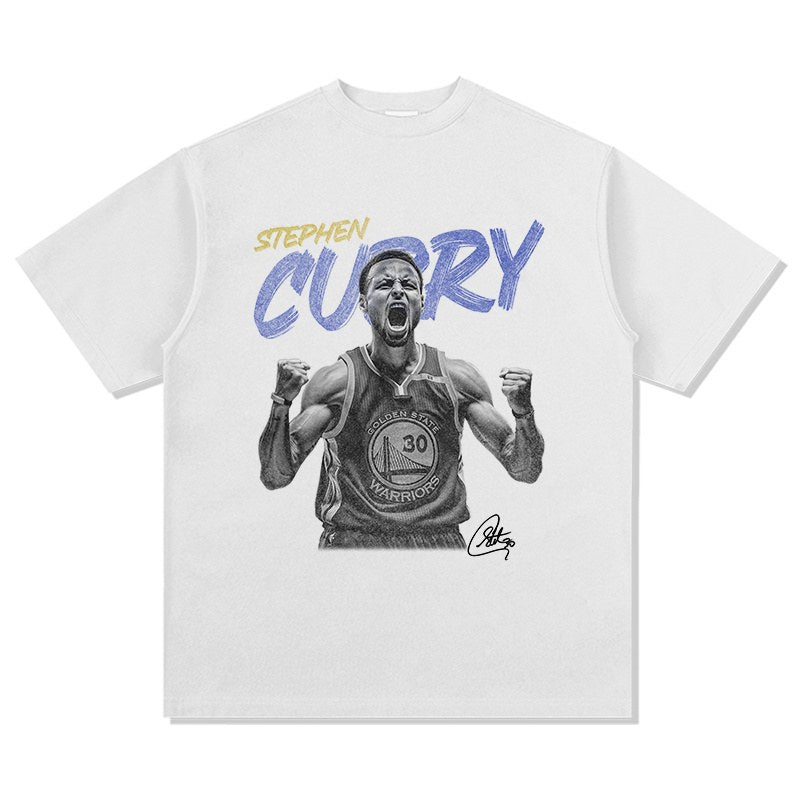 STEPHEN CURRY VINTAGE TEE · NOTHING BUT NET