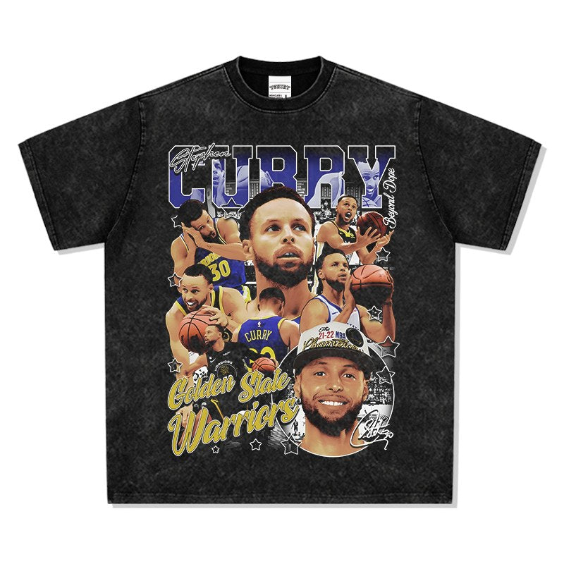STEPHEN CURRY VINTAGE TEE · ROOKIE YEAR
