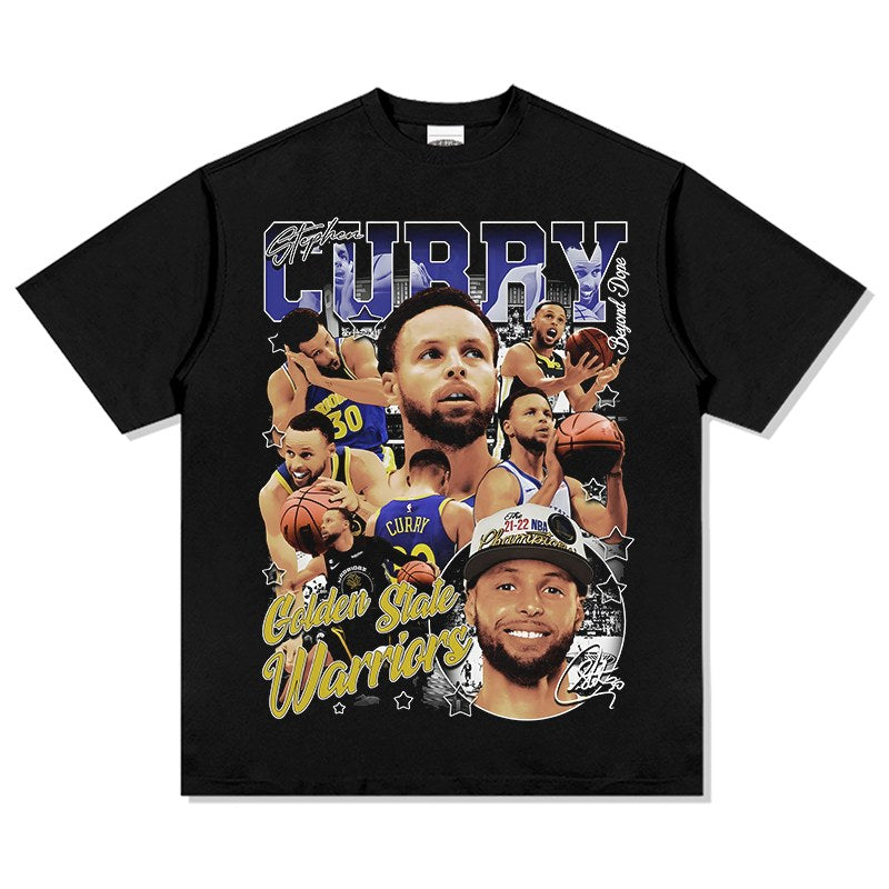 STEPHEN CURRY VINTAGE TEE · ROOKIE YEAR