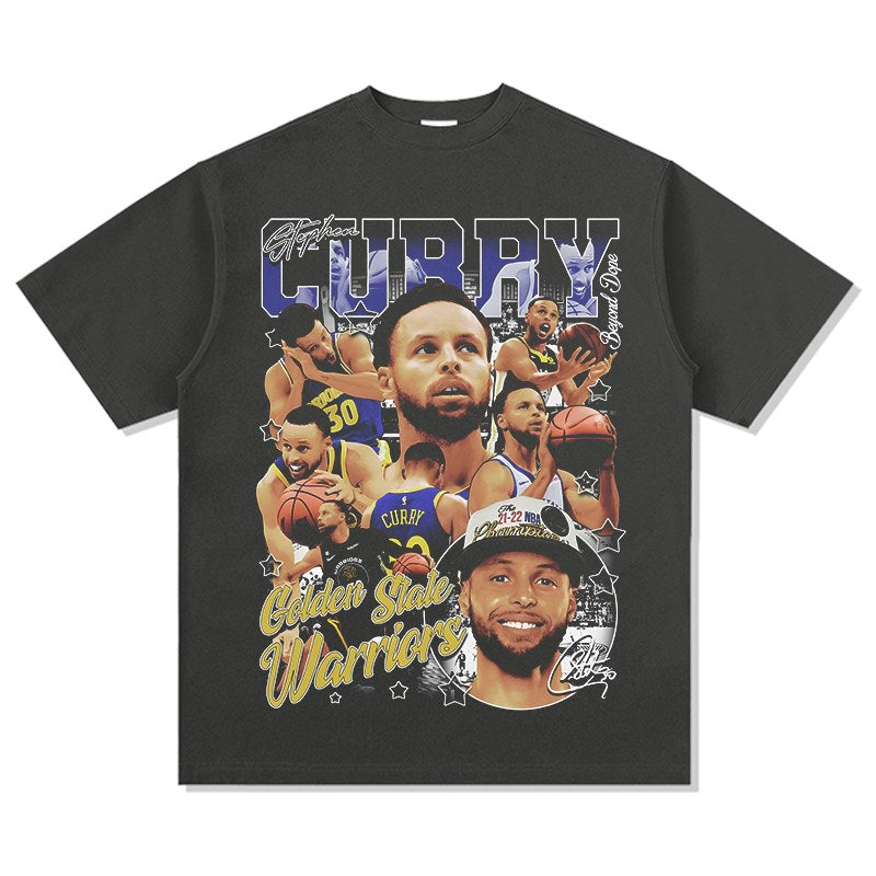 STEPHEN CURRY VINTAGE TEE · ROOKIE YEAR