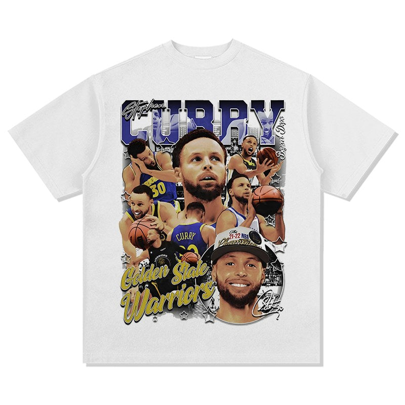 STEPHEN CURRY VINTAGE TEE · ROOKIE YEAR