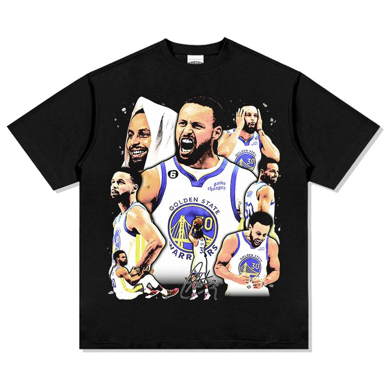 STEPHEN CURRY VINTAGE TEE · TRIPLE DOUBLE