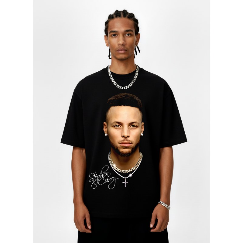 STEPHEN CURRY VINTAGE TEE · HALL OF FAME