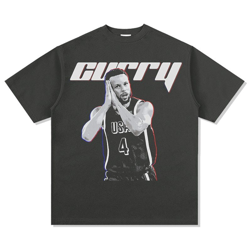 STEPHEN CURRY VINTAGE TEE · FADEAWAY