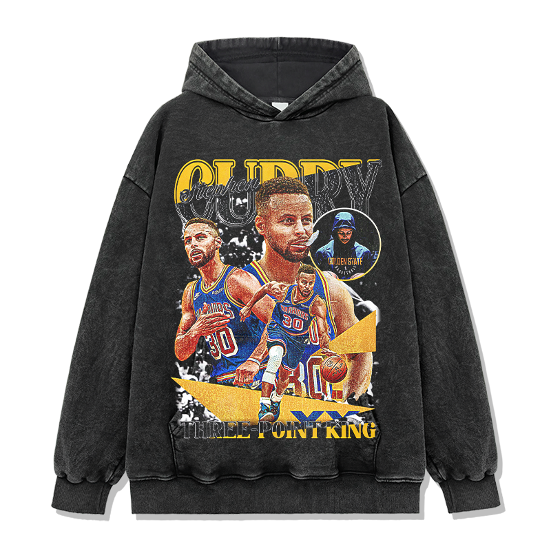 STEPHEN CURRY VINTAGE HOODIE · HEAT CHECK