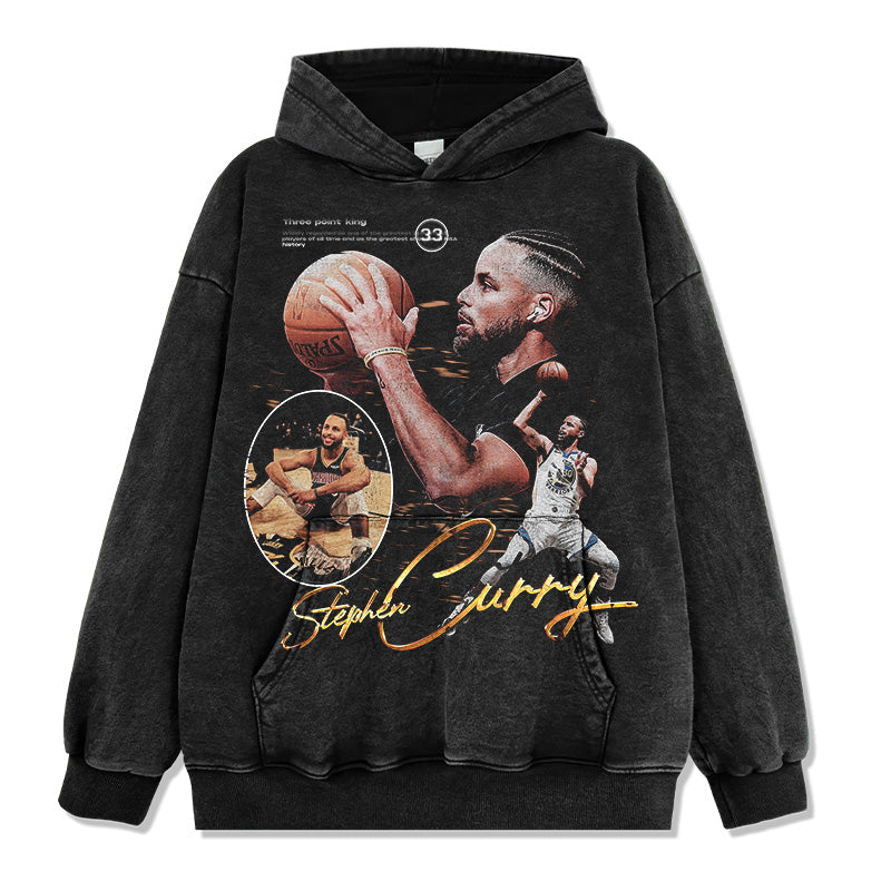 STEPHEN CURRY VINTAGE HOODIE · CORNER THREE