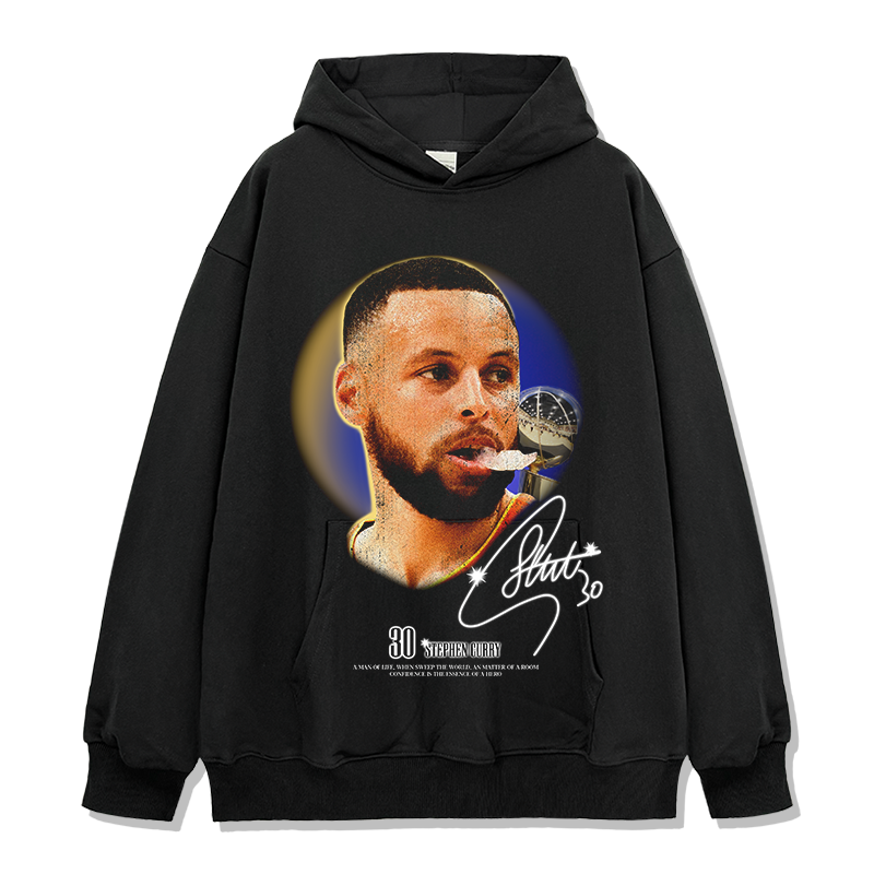 STEPHEN CURRY VINTAGE HOODIE · STEP BACK