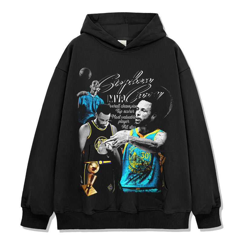 STEPHEN CURRY VINTAGE HOODIE · BANK SHOT