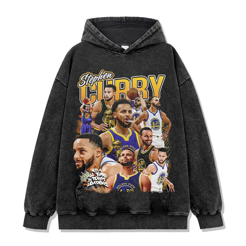 STEPHEN CURRY VINTAGE HOODIE · HARDWOOD