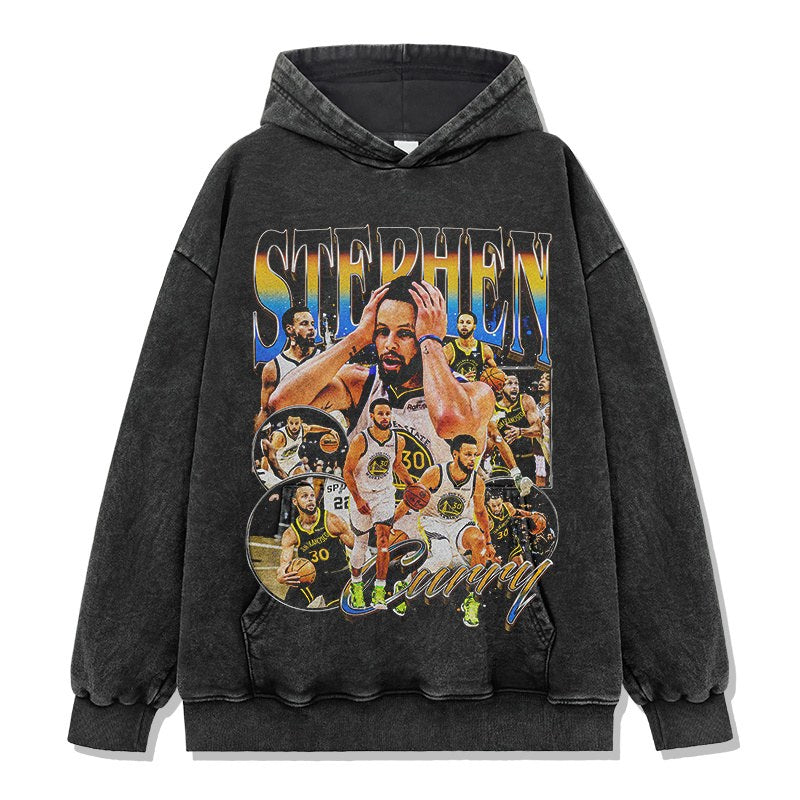 STEPHEN CURRY VINTAGE HOODIE · AND ONE