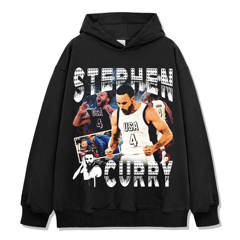STEPHEN CURRY VINTAGE HOODIE · SLAM DUNK