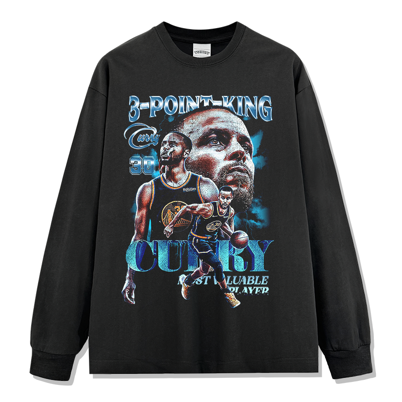 STEPHEN CURRY LONG SLEEVE · BUCKETS