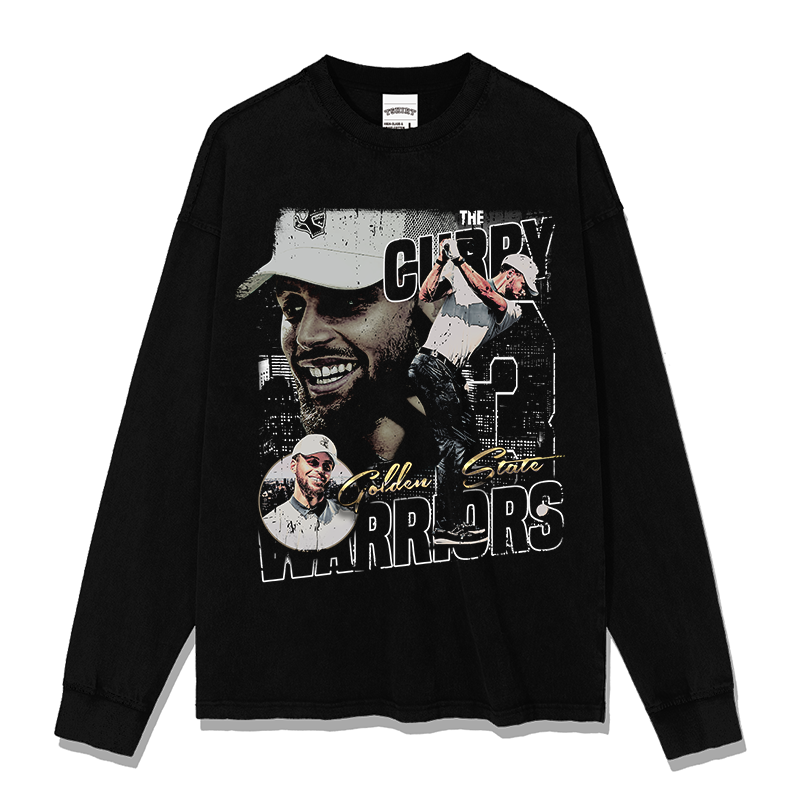 STEPHEN CURRY LONG SLEEVE · LOGO SHOT