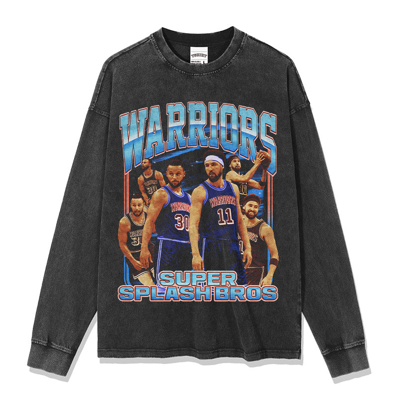 STEPHEN CURRY & KLAY THOMPSON LONG SLEEVE · STREETBALL