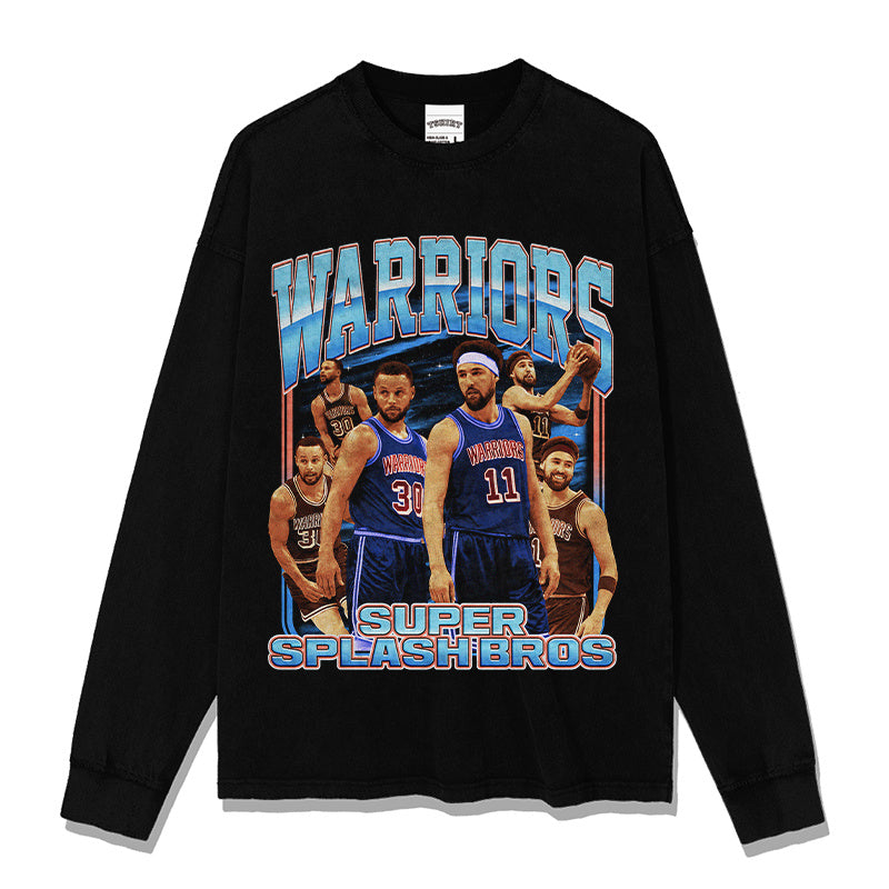 STEPHEN CURRY & KLAY THOMPSON LONG SLEEVE · STREETBALL
