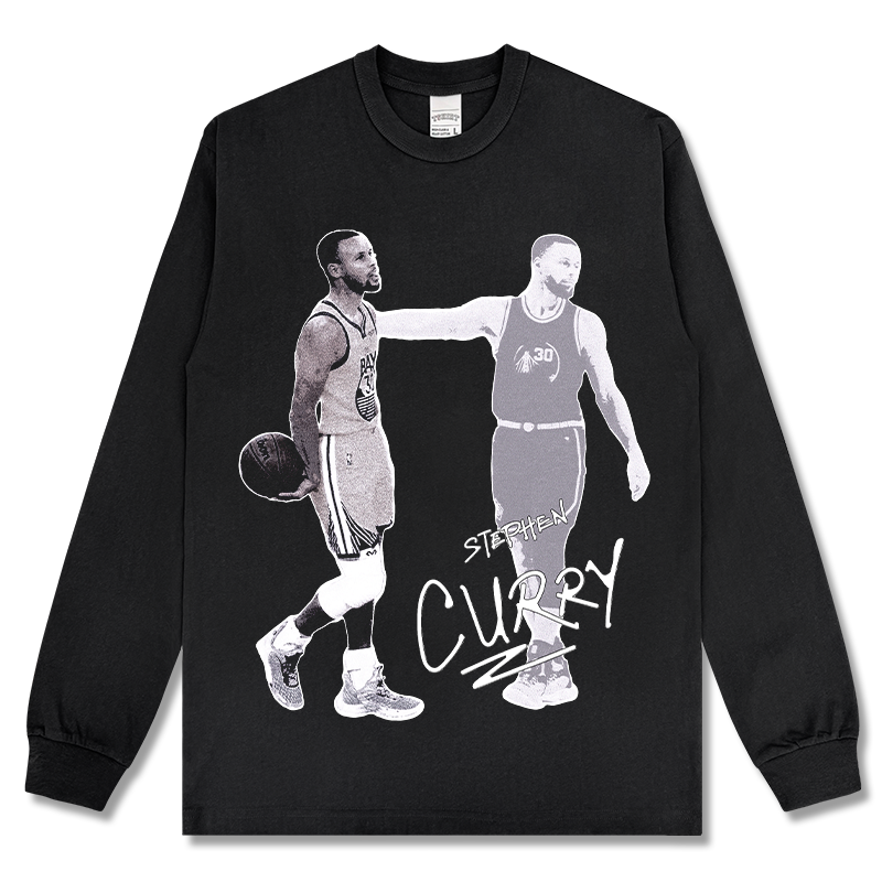 STEPHEN CURRY LONG SLEEVE · BLOCK PARTY