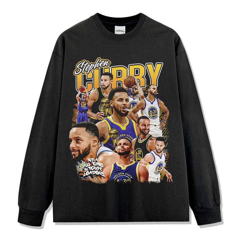 STEPHEN CURRY LONG SLEEVE · HARDWOOD