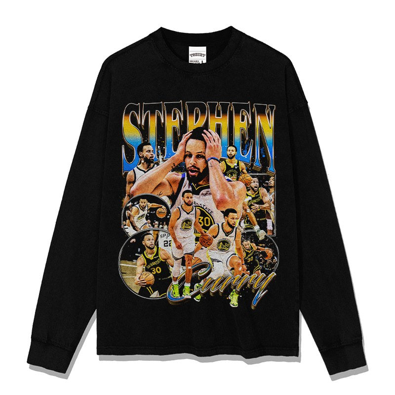 STEPHEN CURRY LONG SLEEVE · AND ONE