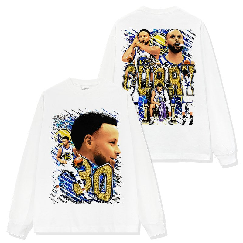 STEPHEN CURRY LONG SLEEVE · SHOWTIME