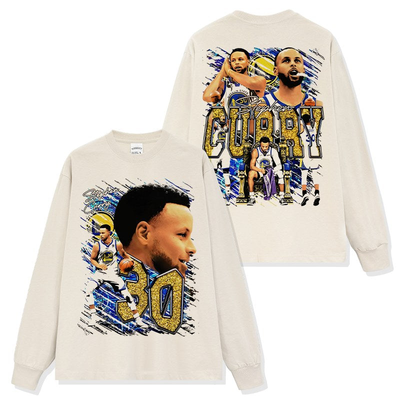 STEPHEN CURRY LONG SLEEVE · SHOWTIME