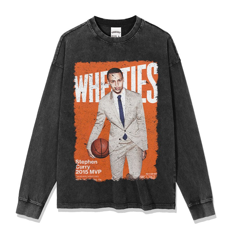 STEPHEN CURRY LONG SLEEVE · BUZZER BEATER
