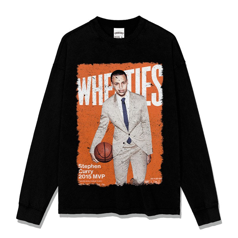 STEPHEN CURRY LONG SLEEVE · BUZZER BEATER