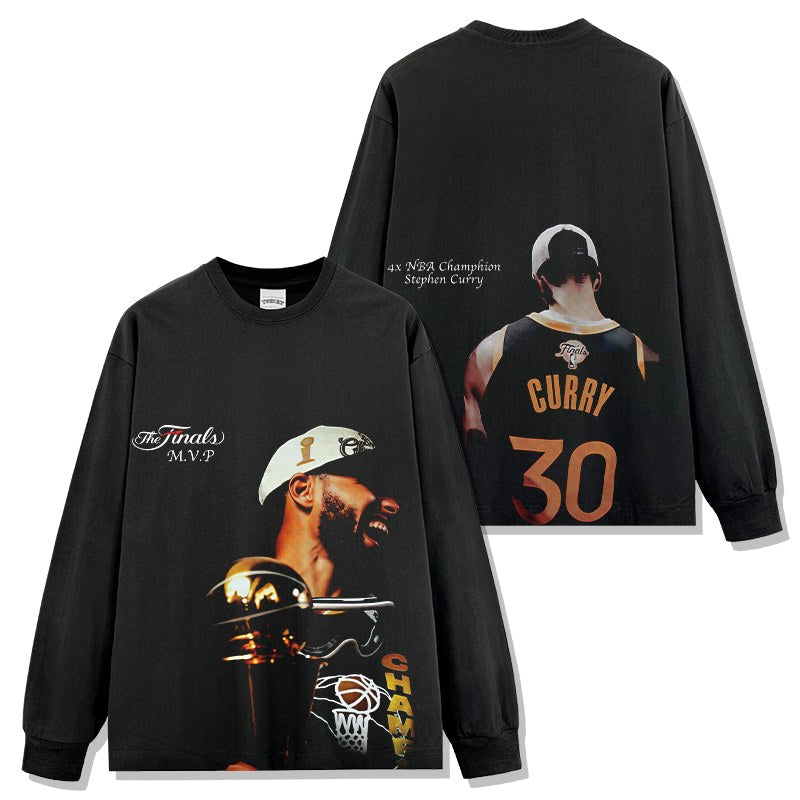 STEPHEN CURRY LONG SLEEVE · MVP