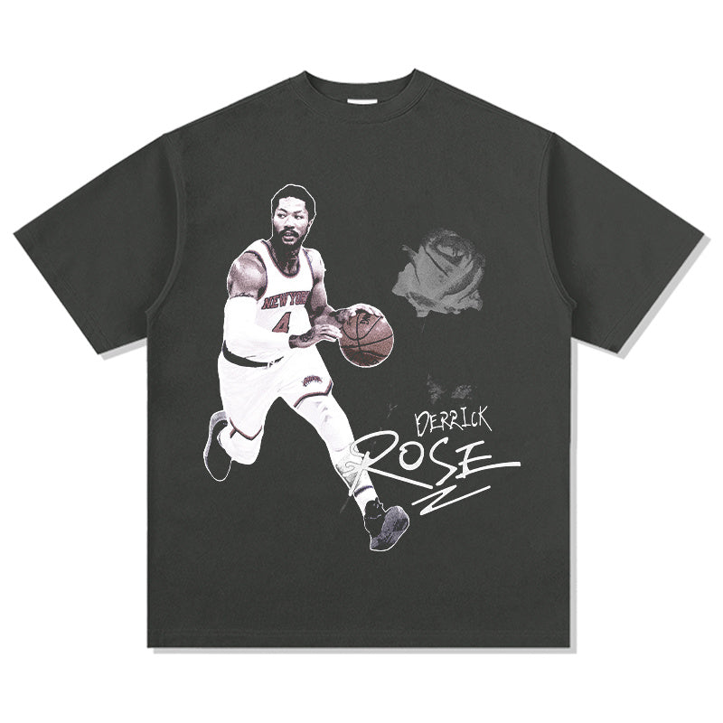 DERRICK ROSE VINTAGE TEE · DYNASTY