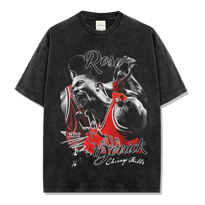 DERRICK ROSE VINTAGE TEE · FINALS