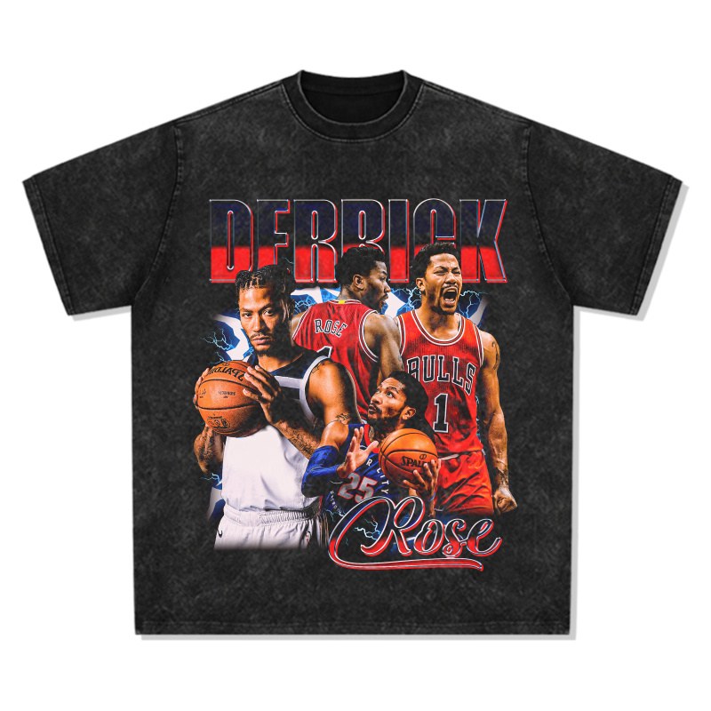 DERRICK ROSE VINTAGE TEE · SHOWTIME