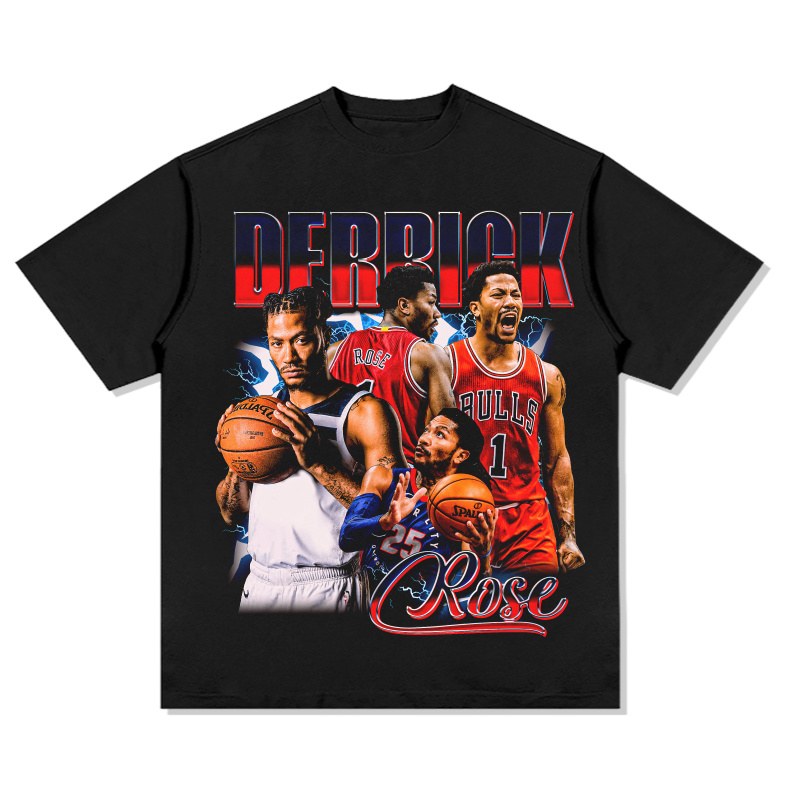 DERRICK ROSE VINTAGE TEE · SHOWTIME