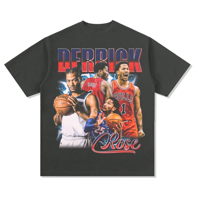 DERRICK ROSE VINTAGE TEE · SHOWTIME