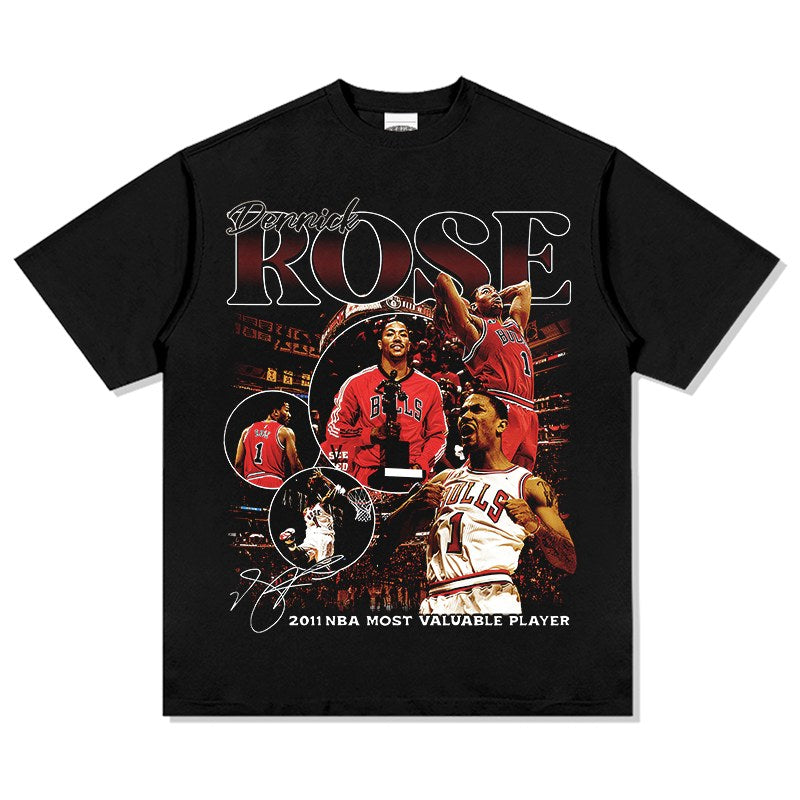 DERRICK ROSE VINTAGE TEE · CROSSOVER