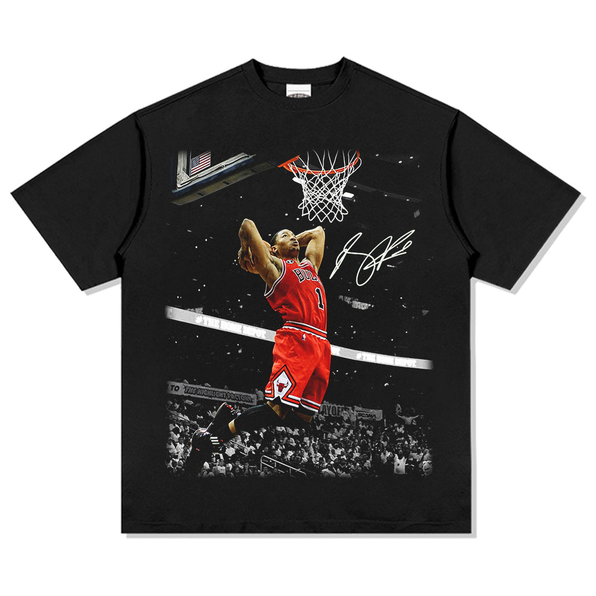 DERRICK ROSE VINTAGE TEE · ALL STAR