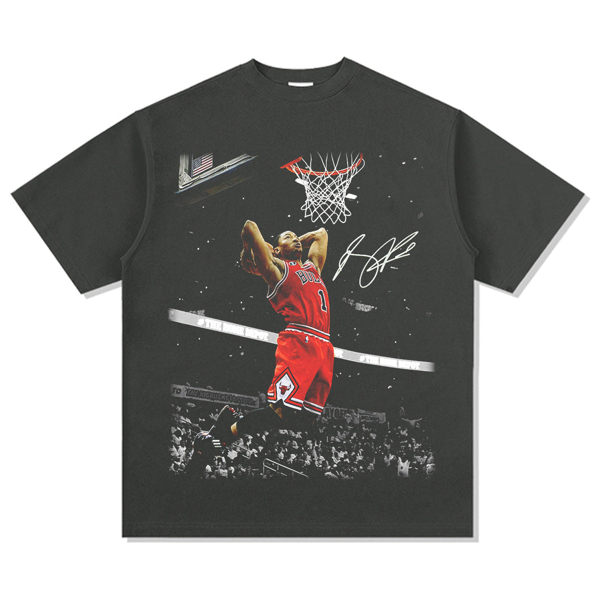 DERRICK ROSE VINTAGE TEE · ALL STAR