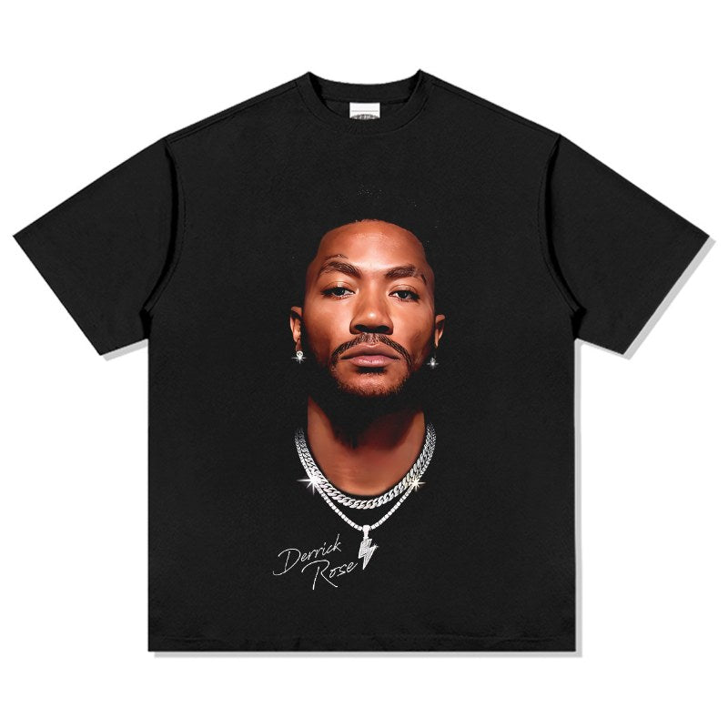 DERRICK ROSE VINTAGE TEE · CLUTCH
