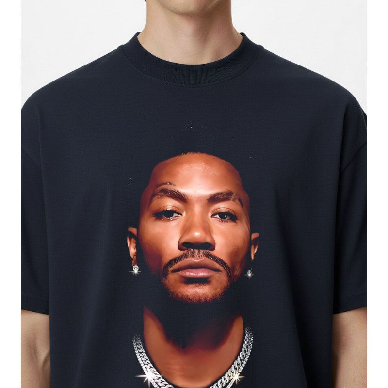 DERRICK ROSE VINTAGE TEE · CLUTCH