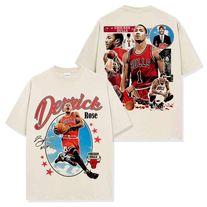 DERRICK ROSE VINTAGE TEE · ICON
