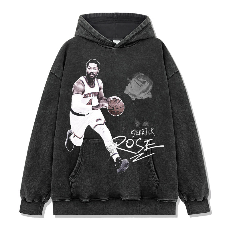 DERRICK ROSE VINTAGE HOODIE · DYNASTY