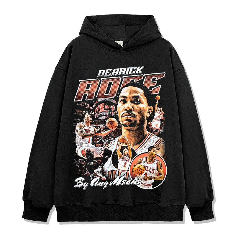 DERRICK ROSE VINTAGE HOODIE · HALL OF FAME