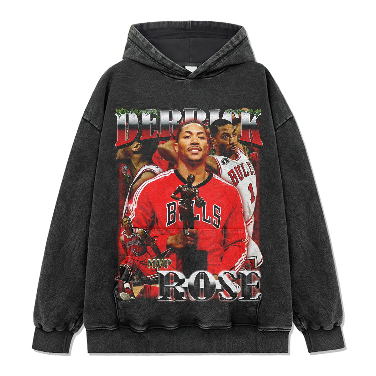DERRICK ROSE VINTAGE HOODIE · ROOKIE YEAR