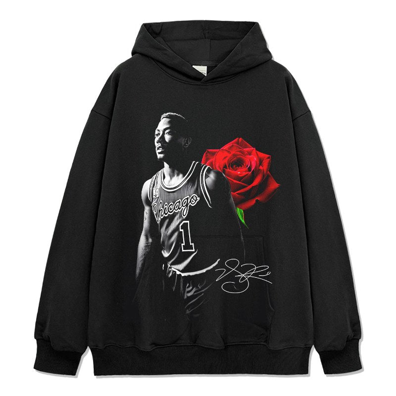 DERRICK ROSE VINTAGE HOODIE · FADEAWAY