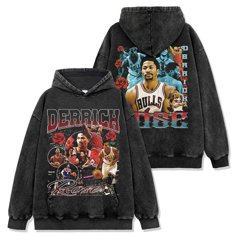 DERRICK ROSE VINTAGE HOODIE · LEGEND