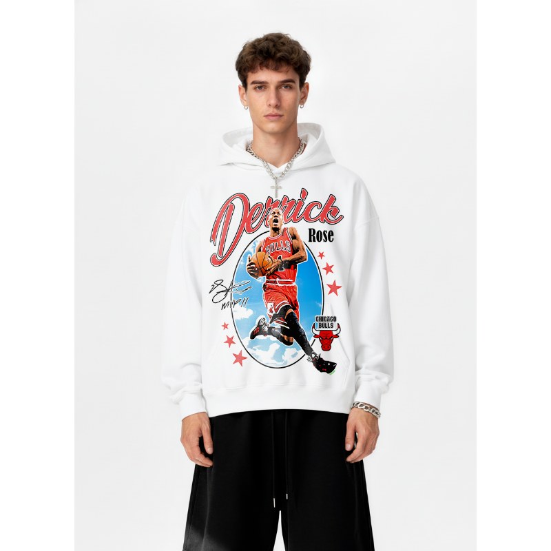 DERRICK ROSE VINTAGE HOODIE · ICON