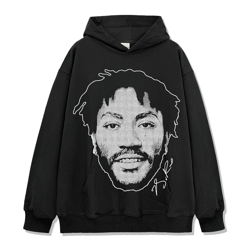 DERRICK ROSE VINTAGE HOODIE · TRIPLE DOUBLE