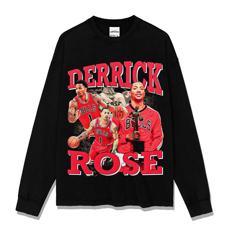 DERRICK ROSE LONG SLEEVE · AND ONE
