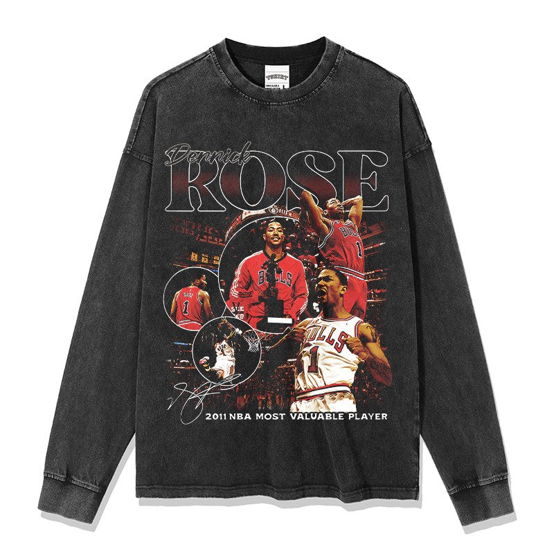 DERRICK ROSE LONG SLEEVE · CROSSOVER