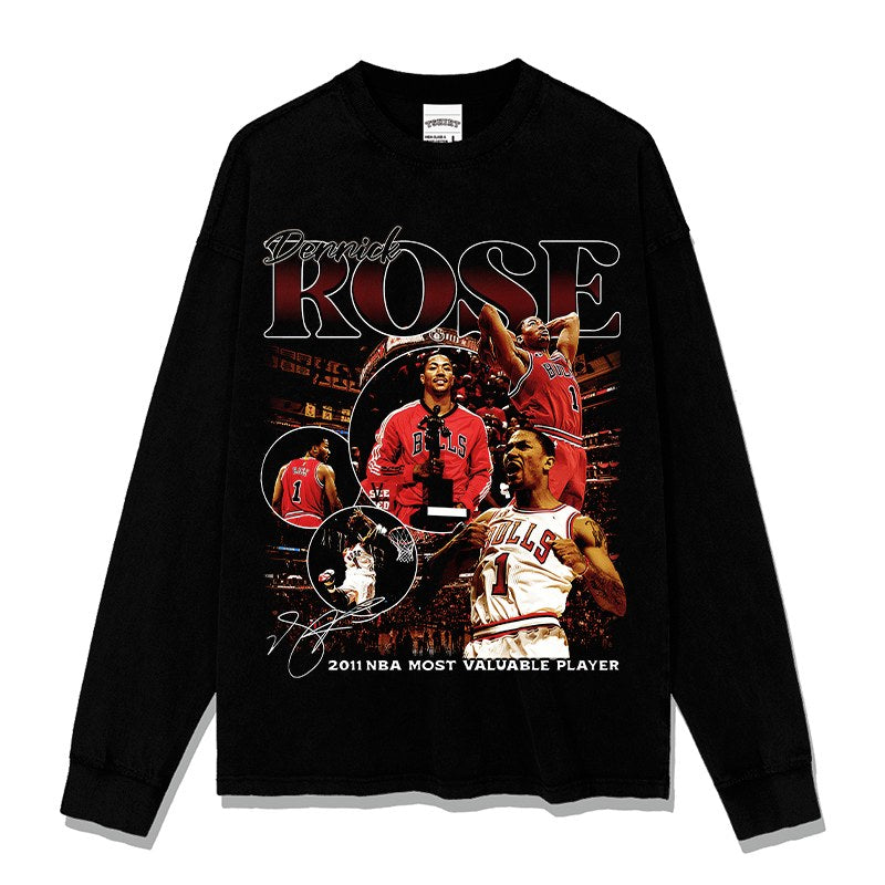 DERRICK ROSE LONG SLEEVE · CROSSOVER